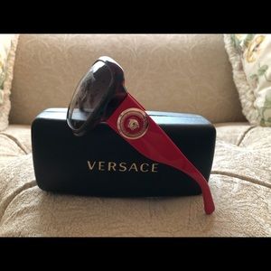 Versace Red sunglasses